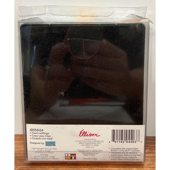 Sizzix Originals Die Heart With Wings 655824 by Dena Designs - Picture 2 of 2